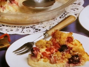 【キューピー３分クッキング】ベリーのクランブルチーズケーキのレシピ・小林まさみ