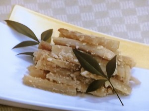 【きょうの料理】たたきごぼうのレシピ・斉藤辰夫
