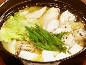 【ノンストップ】塩ちゃんこ鍋のレシピ・坂本昌行・坂本昌行のOne Dish