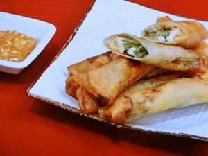 【ノンストップ】キュウリの春巻きのレシピ・坂本昌行・坂本昌行のOne Dish