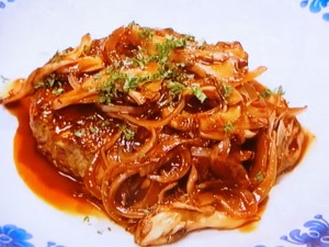 【きょうの料理】まいたけバーグのレシピ・ほりえさわこ