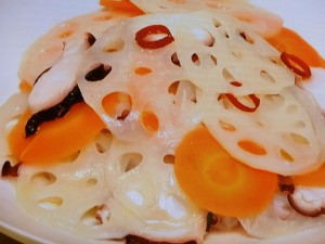 【きょうの料理】れんこんとたこのマリネのレシピ・藤野嘉子
