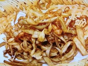 【きょうの料理】ヒラヒラごぼうチップスのレシピ・松田美智子
