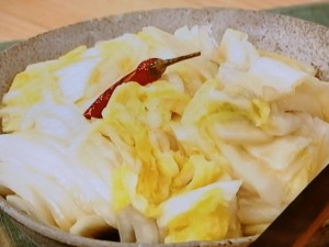 【きょうの料理】白菜漬けのレシピ・土井善晴