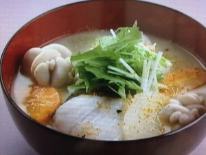 【上沼恵美子のおしゃべりクッキング】たらの親子椀のレシピ・上沼恵美子・岡本健二