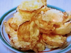 【おかずのクッキング】玉ねぎの天ぷらのレシピ・土井善晴