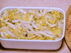 【きょうの料理】塩もみ白菜のレシピ・藤井恵