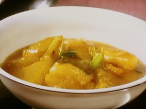 【きょうの料理ビギナーズ】たらとかぶの和風カレースープのレシピ・河野雅子