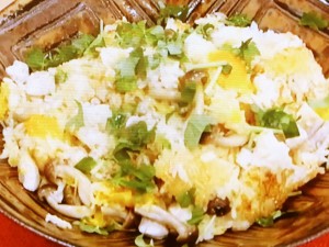 【平野レミの早わざレシピ】みかんをむかんごはんのレシピ・平野レミ