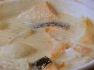 【きょうの料理ビギナーズ】さけとたまねぎの石狩鍋風のレシピ・河野雅子