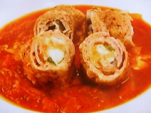 【ノンストップ】イタリアンロールポークのレシピ・坂本昌行・坂本昌行のOne Dish