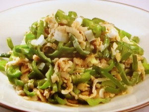 【上沼恵美子のおしゃべりクッキング】ツナとピーマンの炒めもののレシピ・上沼恵美子・石川智之