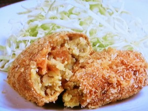 【キューピー３分クッキング】カレーコロッケのレシピ・小林まさみ