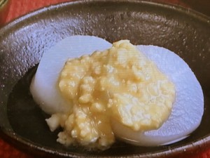 【キューピー３分クッキング】ふろふき大根 柚子みそそぼろのレシピ・小林まさみ