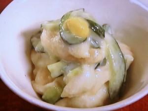 【きょうの料理】焼き麩ときゅうりの酢みそあえのレシピ・大原千鶴