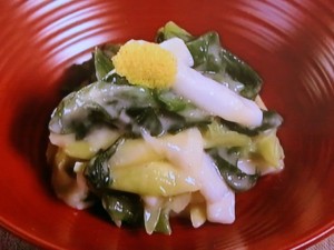 【きょうの料理】いかと青ねぎの酢みそあえのレシピ・大原千鶴