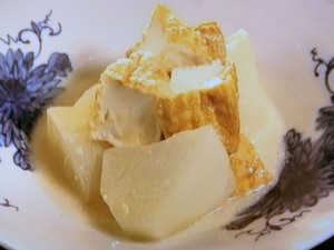 【きょうの料理】かぶと厚揚げのごま煮のレシピ・大原千鶴
