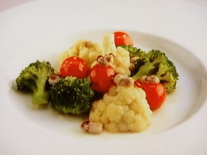【上沼恵美子のおしゃべりクッキング】ゆで野菜の塩辛ペペロンチーノのレシピ・上沼恵美子・小池浩司