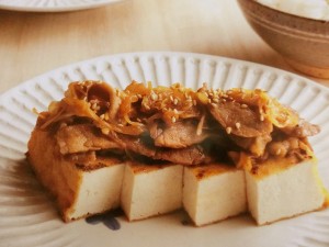 【きょうの料理】厚揚げのしょうが焼きのっけのレシピ・笠原将弘