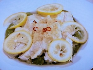 【きょうの料理】鶏肉のレモンジンジャーソースのレシピ・なかしましほ