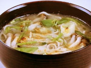 【上沼恵美子のおしゃべりクッキング】芹（せり）そばのレシピ・上沼恵美子・岡本健二