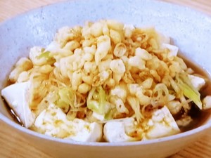 【きょうの料理】ねぎのしょうゆ漬け＆あったかたぬき豆腐のレシピ・瀬尾幸子