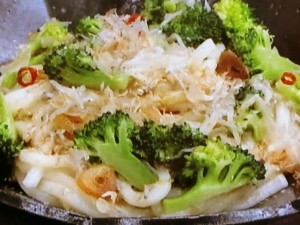【ノンストップ】ジャコのペペロンうどんのレシピ・笠原将弘・笠原将弘のおかず道場
