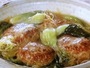 【きょうの料理ビギナーズ】肉だんごの中国風煮物のレシピ・河野雅子