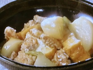 【きょうの料理ビギナーズ】かぶと厚揚げのそぼろ煮のレシピ・河野雅子