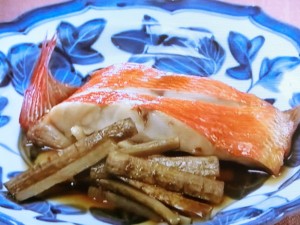 【おかずのクッキング】金目鯛の煮つけのレシピ・土井善晴