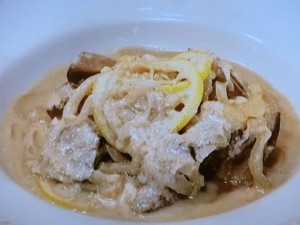 【きょうの料理】鶏レバーのレモンシチューのレシピ・萩野伸也