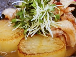 【ノンストップ】豚肉大根の照り焼きのレシピ・笠原将弘・笠原将弘のおかず道場