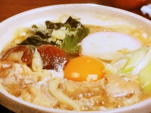 【キューピー３分クッキング】鍋焼きうどんのレシピ・小林まさみ