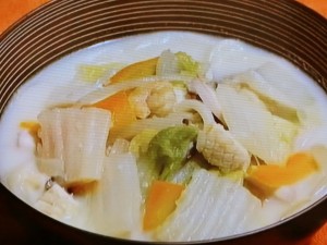 【きょうの料理】煮込みチャンポンうどんのレシピ・尾身奈美枝