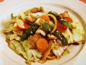 【きょうの料理】野菜のピリ辛炒めのレシピ・大原千鶴