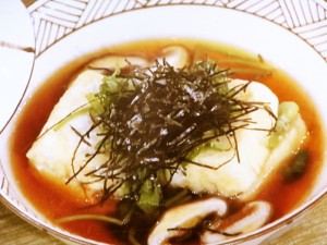 【噂の東京マガジン　やってTRY！】揚げ出し豆腐のレシピ・高田賀章