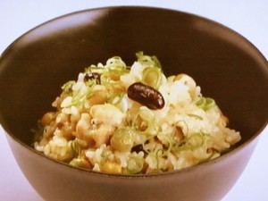 【上沼恵美子のおしゃべりクッキング】彩り豆おこわのレシピ・上沼恵美子・岡本健二