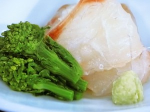 【あさイチ】たいと菜の花の昆布じめのレシピ・みんな！ゴハンだよ・川原渉