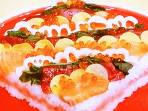 【ノンストップ】大人もひな祭り豪華海鮮ちらし寿司のレシピ・検索きょうのおしゃレシピ