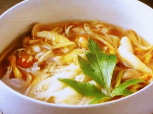 【きょうの料理】にゅうめんのきのこあんかけのレシピ・小倉聡