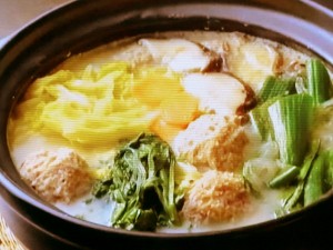 【きょうの料理】肉だんごの飛鳥鍋のレシピ・小倉聡
