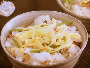 【キューピー３分クッキング】かにの蒸しずしのレシピ・田口成子