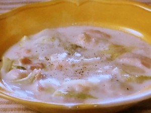 【きょうの料理ビギナーズ】白菜のクリーム煮のレシピ・河野雅子