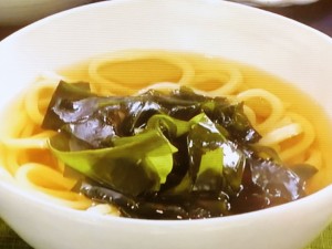 【きょうの料理】わかめうどんのレシピ・栗原はるみ