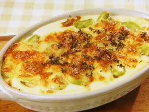 【おかずのクッキング】そら豆ドリアのレシピ・秋元さくら