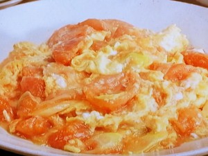 【キューピー３分クッキング】トマトと卵の炒めもののレシピ・小林まさみ