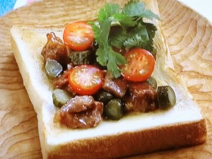 【きょうの料理】ベトナム風 焼き鳥トーストのレシピ・島本薫