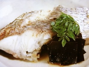 【きょうの料理】たいの昆布蒸しのレシピ・大原千鶴