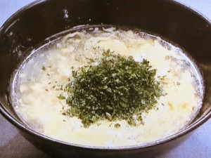 【おかずのクッキング】ふわふわ卵スープのレシピ・ウー・ウェン