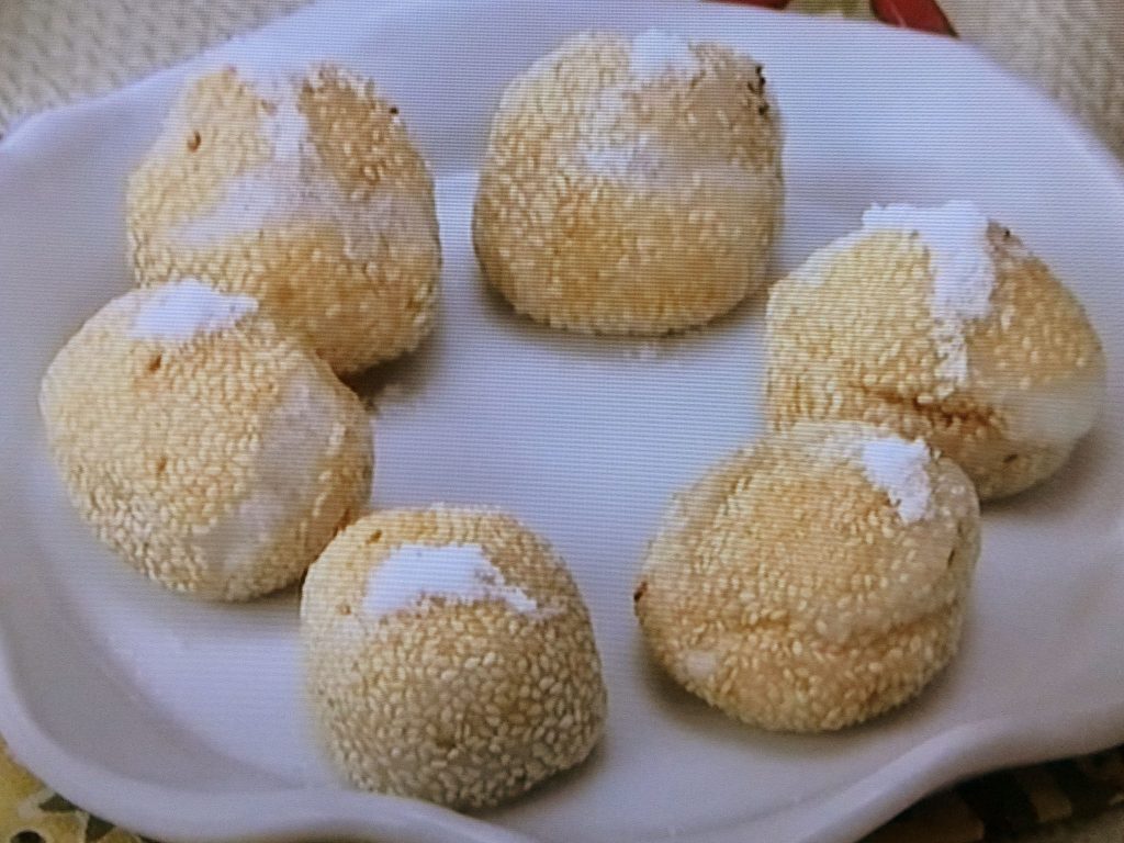 【おかずのクッキング】ごま団子のレシピ・土井善晴
